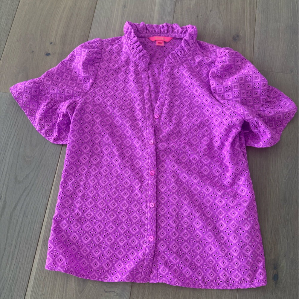 Lily Pulitzer fuscia top
